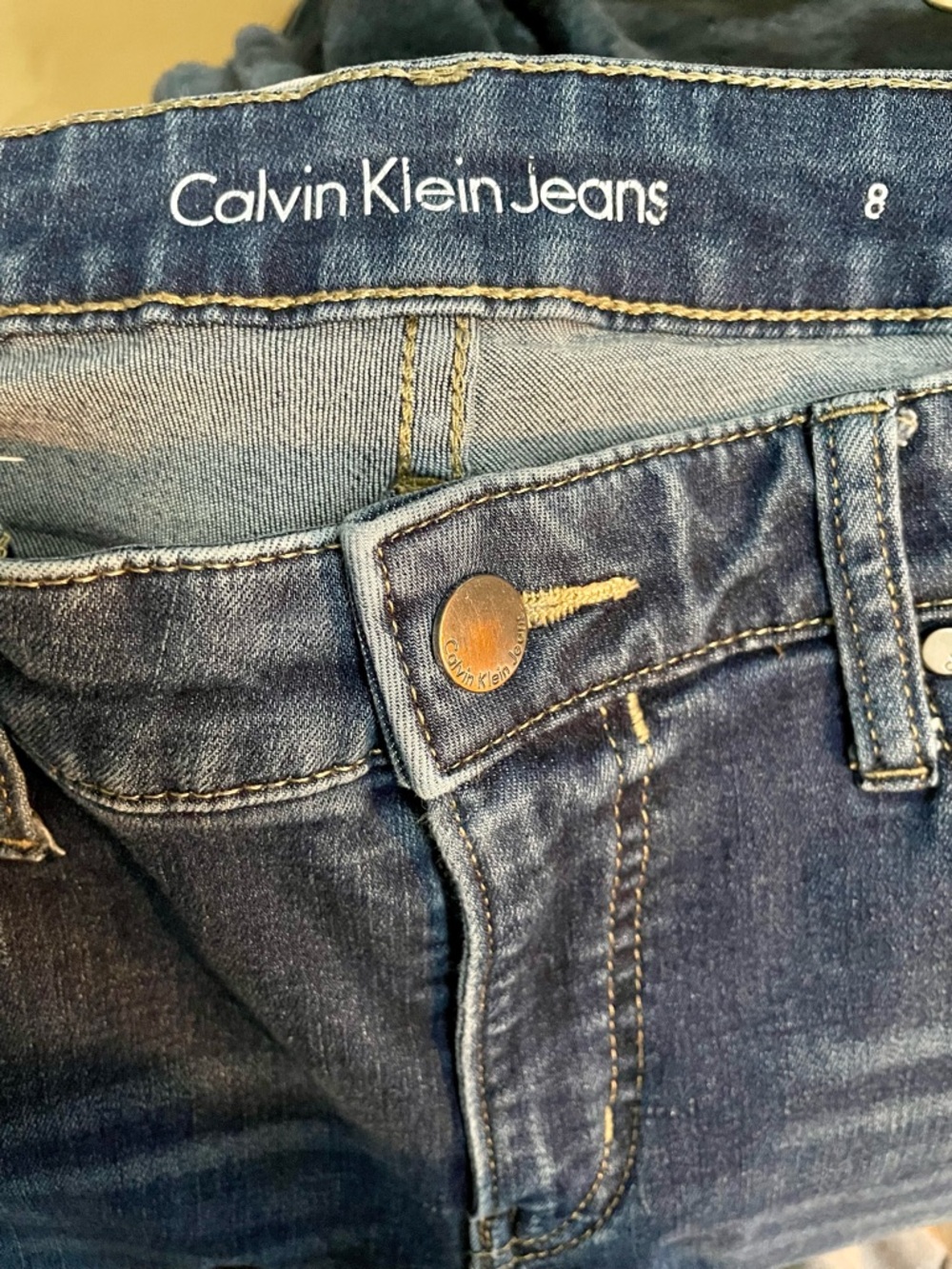 Calvin Klein Curvy Skinny Jeans Size 8